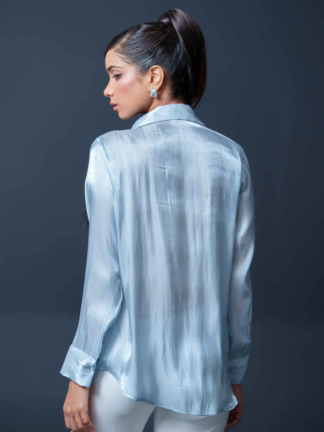 Lysa Club Shirt with handwork on one side