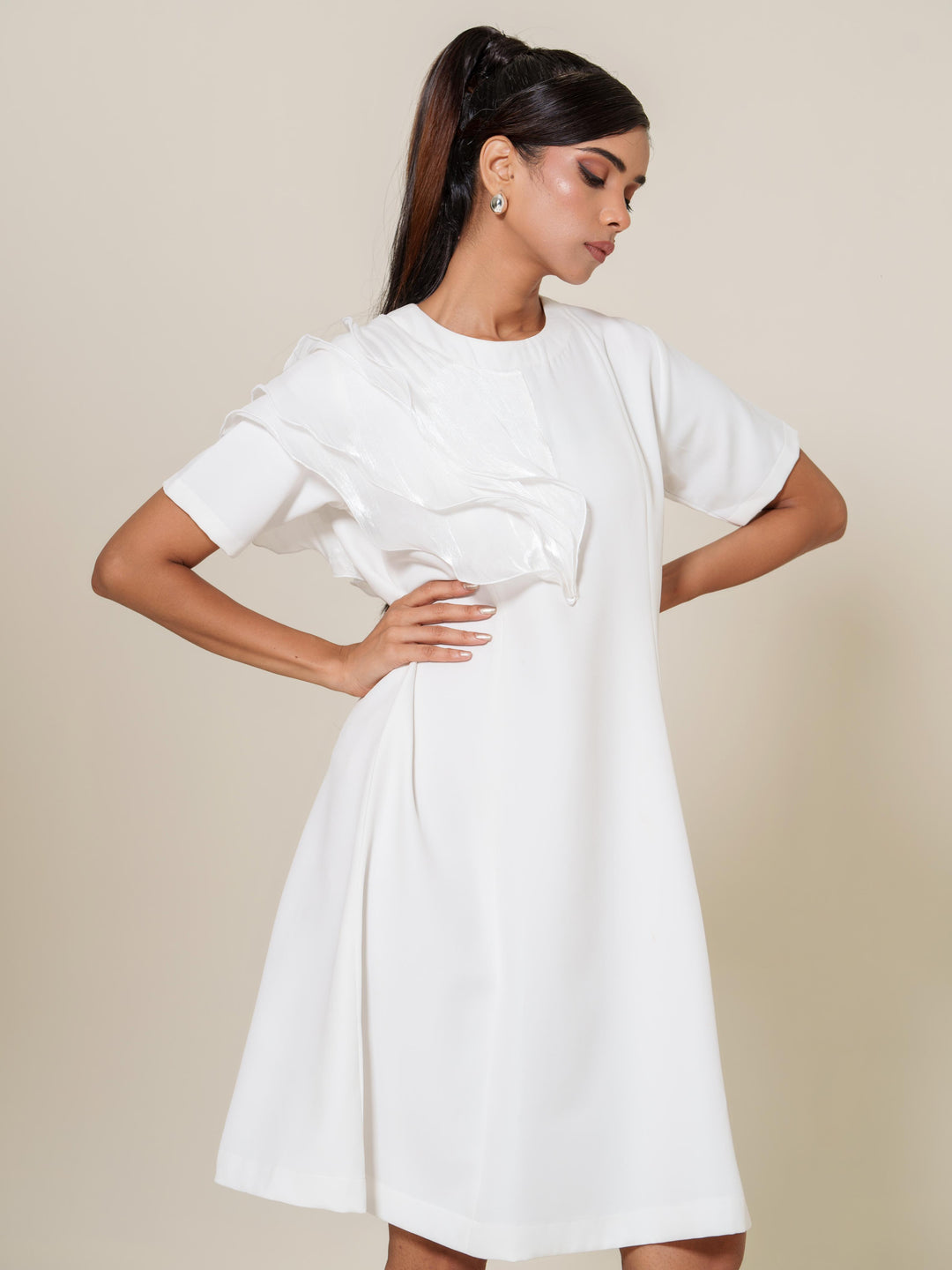 Purchase Ruby One Side Ruffled Dress