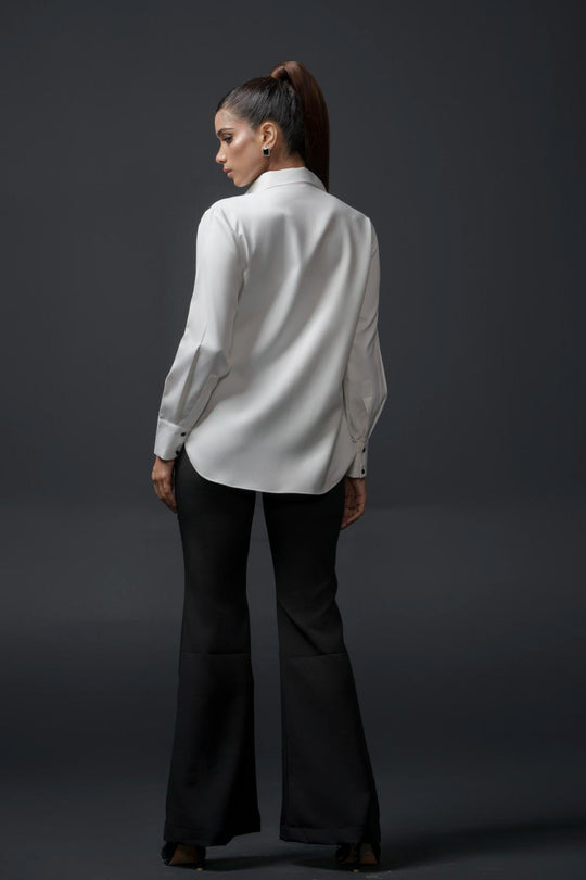 Lysa Club Shirt with handwork on one side