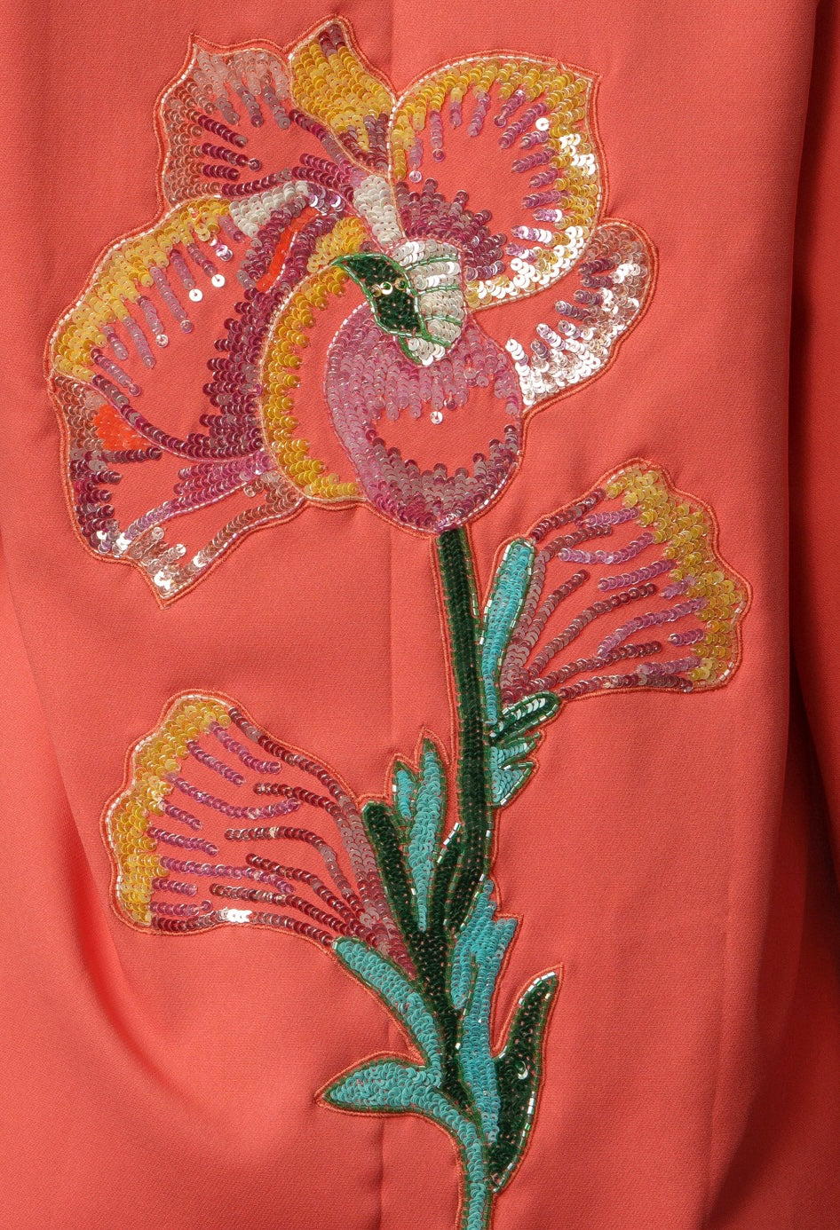 Blossom - Premium Shirts with Flower Back Work