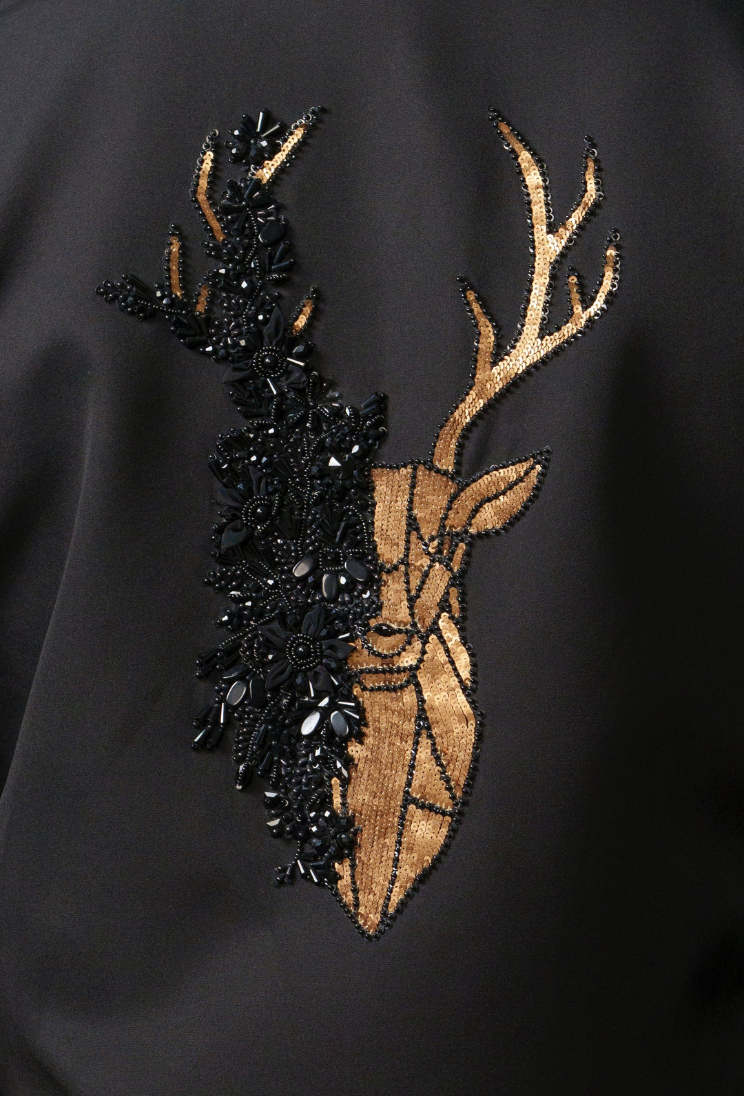 Hunter - Co'ord set with Reindeer Hand Embroidered Back Work (Set of 3)