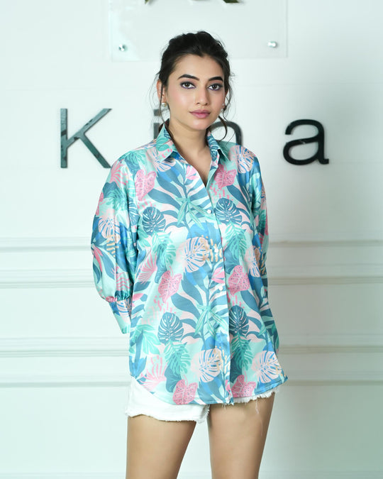 fancy printed shirts for ladies