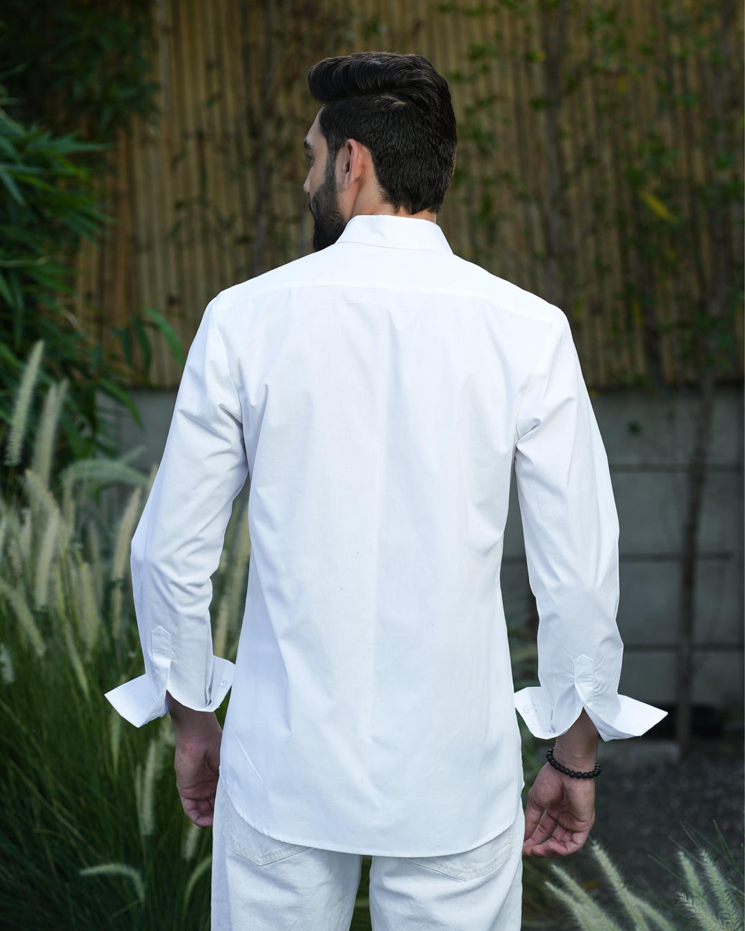 Paradise Men Cotton Shirt with Colored Pocket