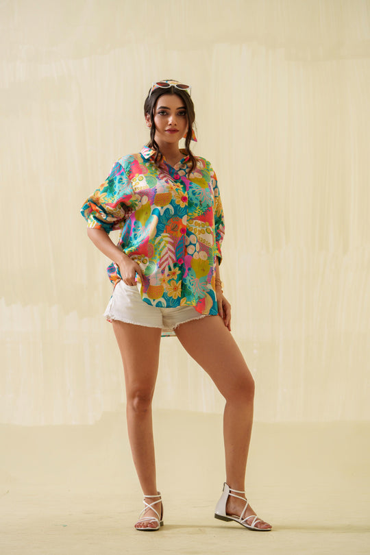 printed shirts for women online