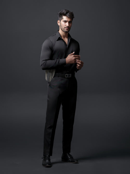 Madonna Men Shirt with Sleeves Hangings