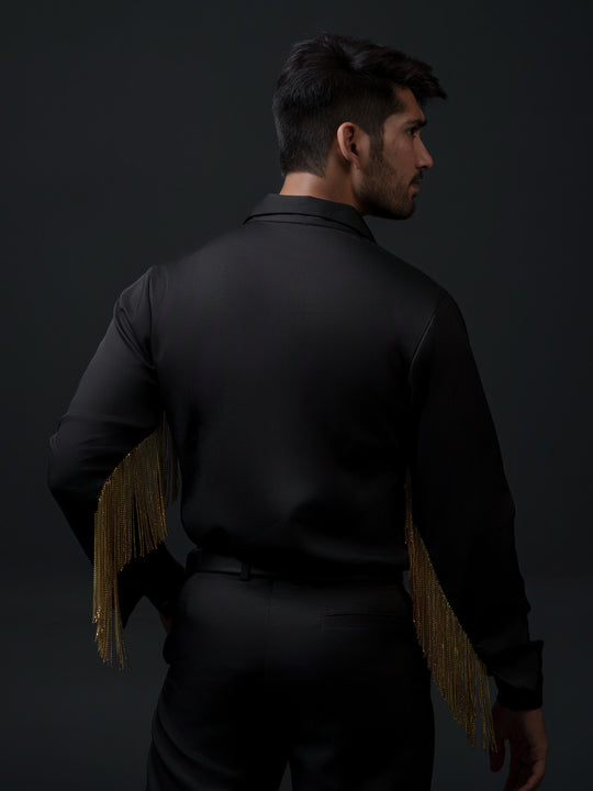 Madonna Men Shirt with Sleeves Hangings