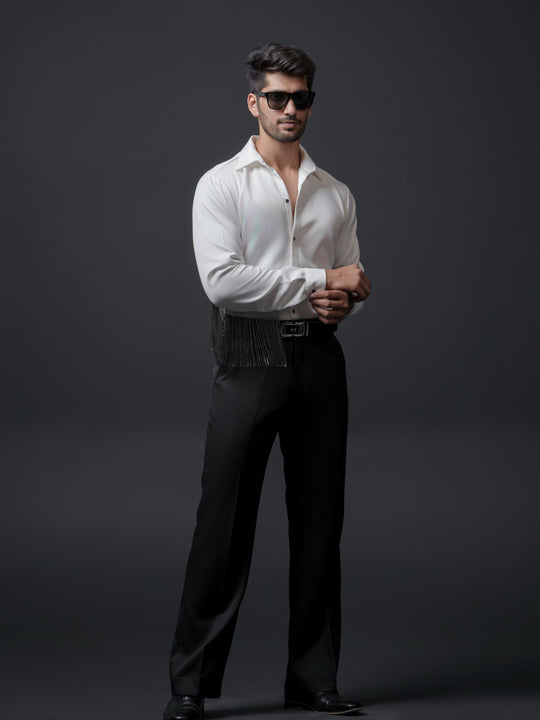 Madonna Men Shirt with Sleeves Hangings