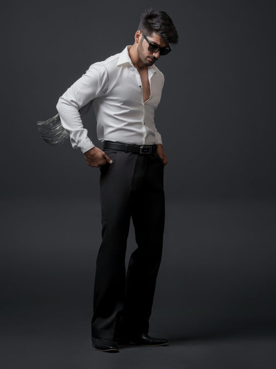 Madonna Men Shirt with Sleeves Hangings