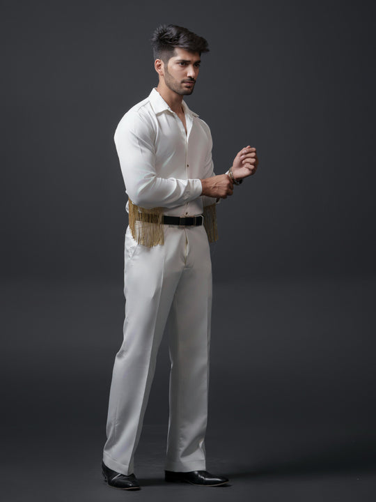 Madonna Men Shirt with Sleeves Hangings