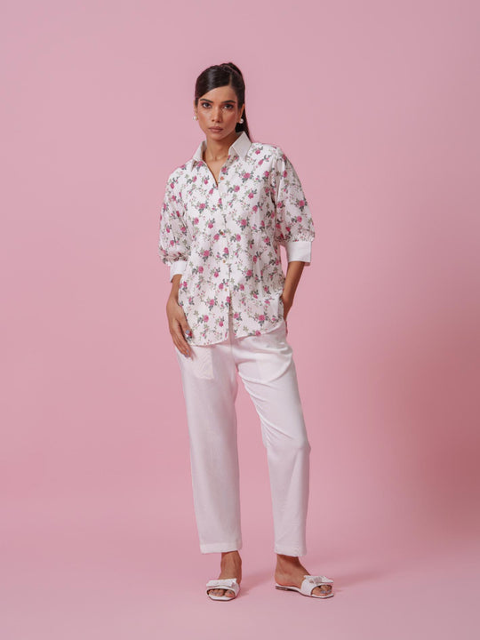Bloom- Floral Print Shirt