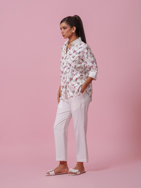 Bloom- Floral Print Shirt