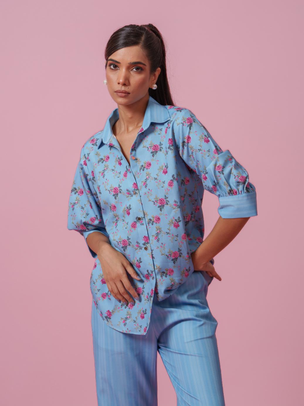 Bloom- Floral Print Shirt