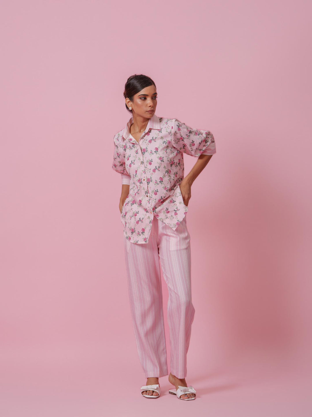 Bloom- Floral Print Shirt