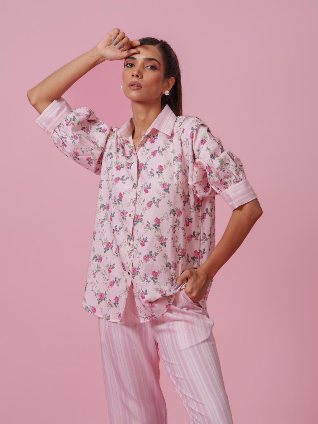 Bloom- Floral Print Shirt