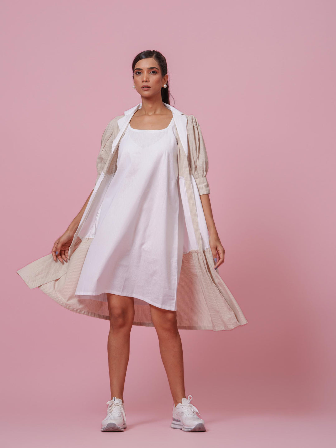Vienna- Knee length Jacket Dress