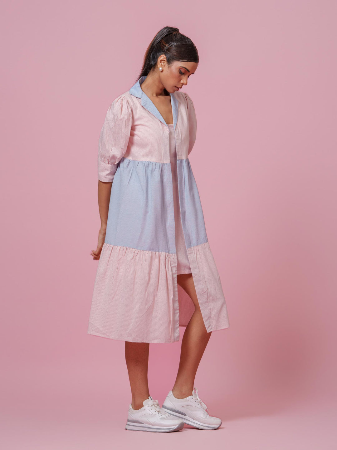 Vienna- Knee length Jacket Dress