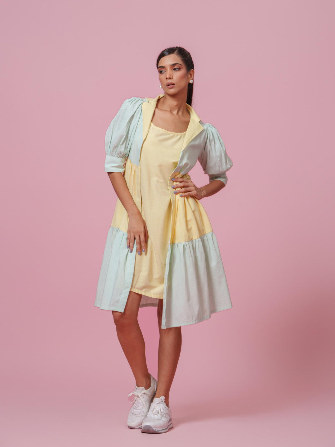 Vienna- Knee length Jacket Dress