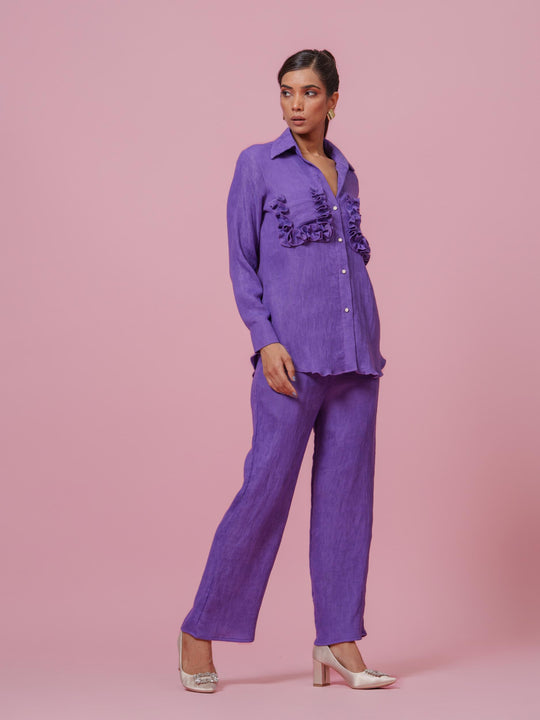 Tuscany- Co-Ord Set in Crushed Fabric