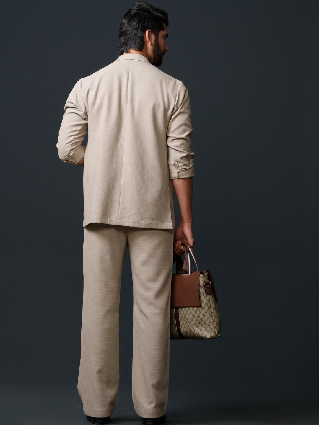 the charlie double breasted 2-piece co-ord set from the kina offers a polished yet relaxed look, blending classic tailoring with contemporary style.