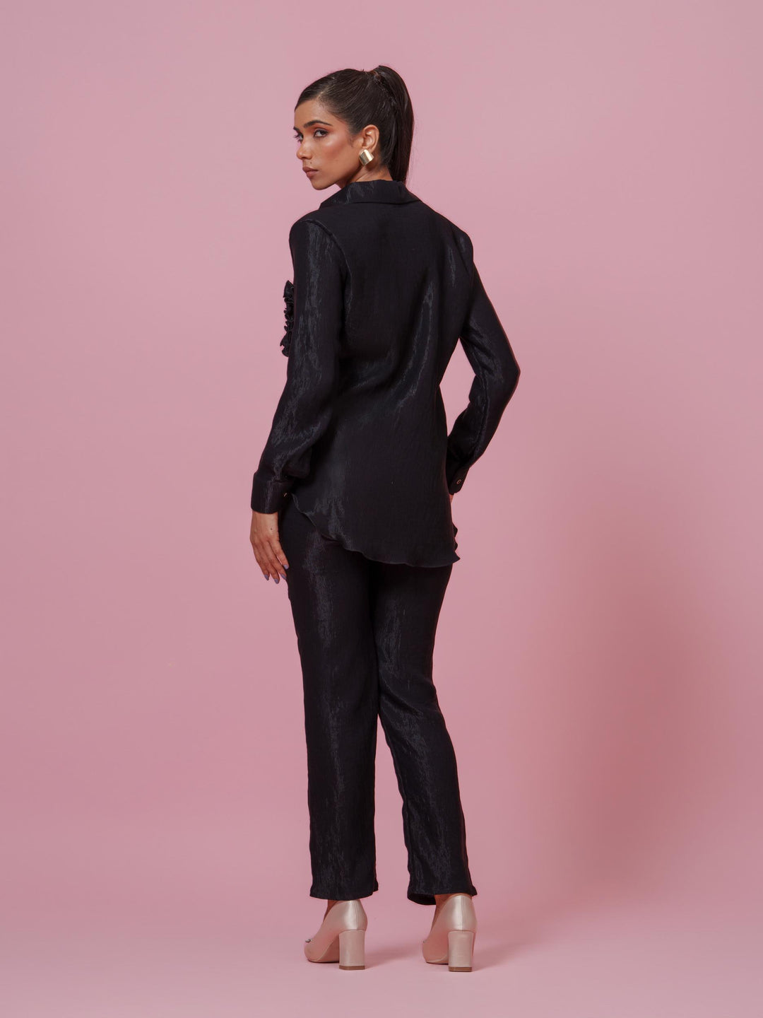 Tuscany- Co-Ord Set in Crushed Fabric