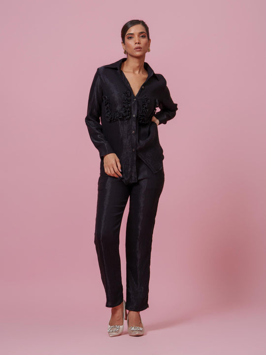 Tuscany- Co-Ord Set in Crushed Fabric