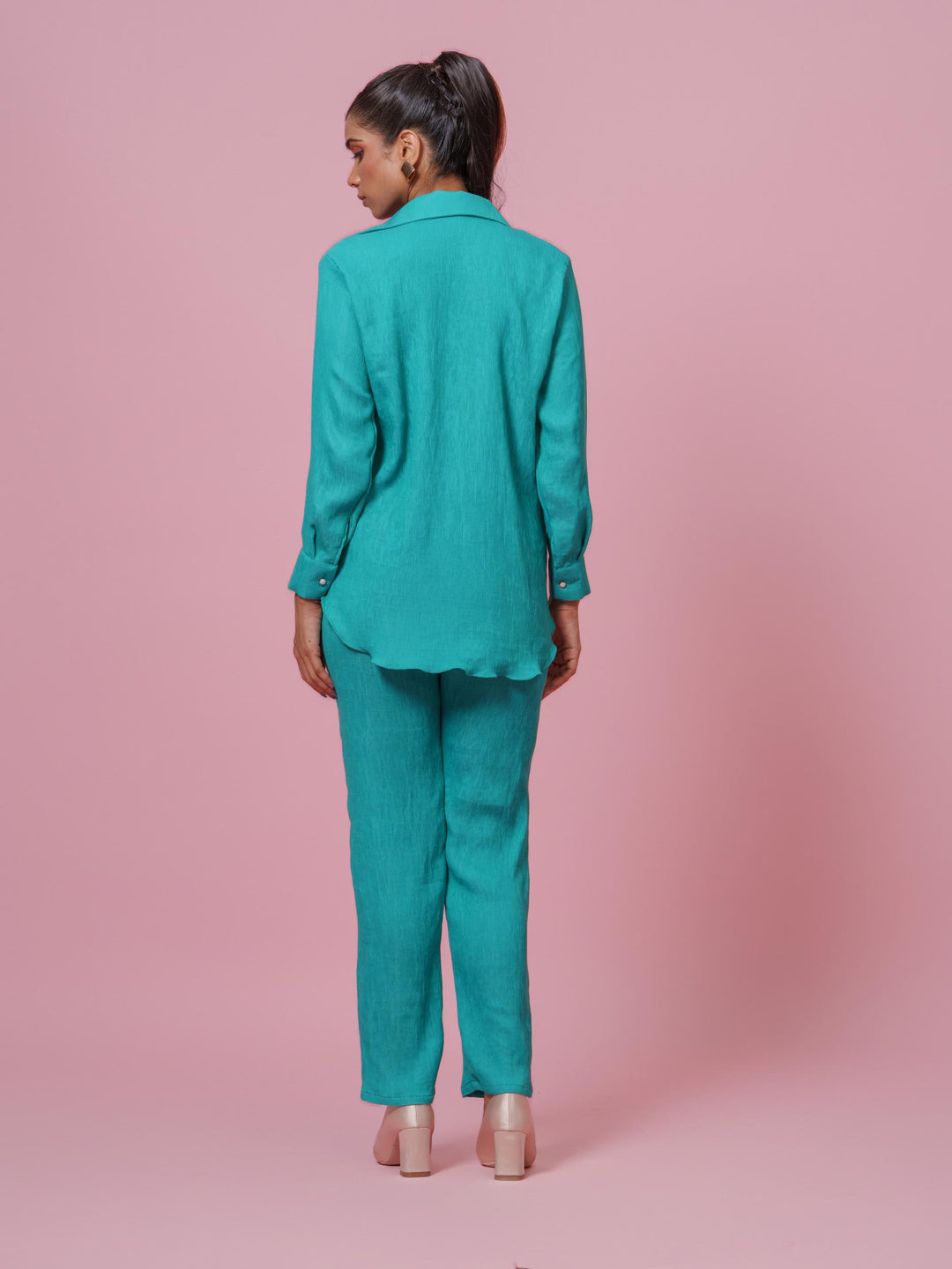 Tuscany- Co-Ord Set in Crushed Fabric