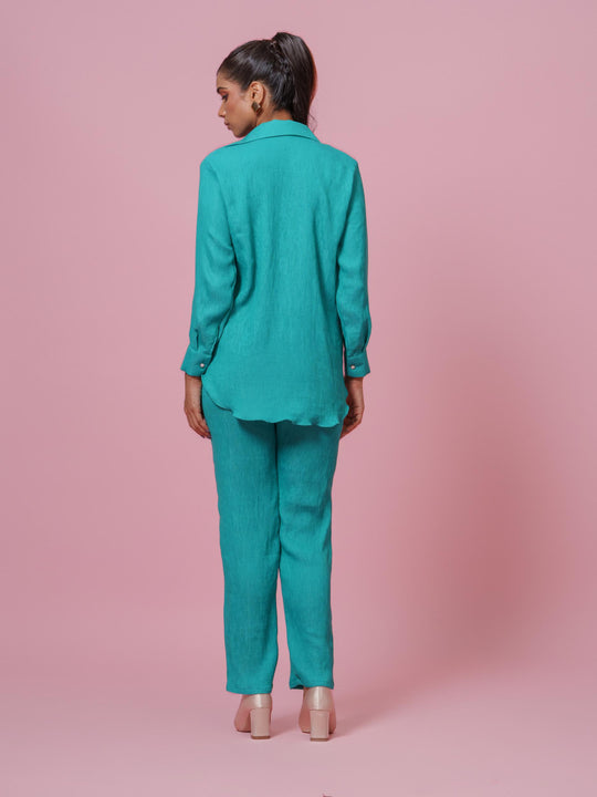 Tuscany- Co-Ord Set in Crushed Fabric