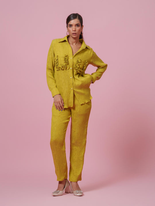 Tuscany- Co-Ord Set in Crushed Fabric