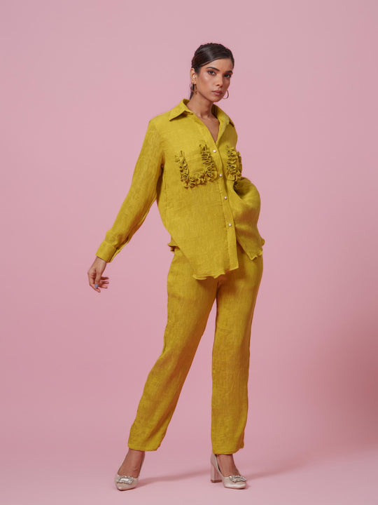 Tuscany- Co-Ord Set in Crushed Fabric