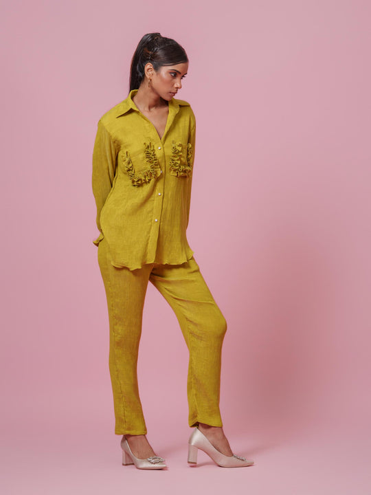 Tuscany- Co-Ord Set in Crushed Fabric