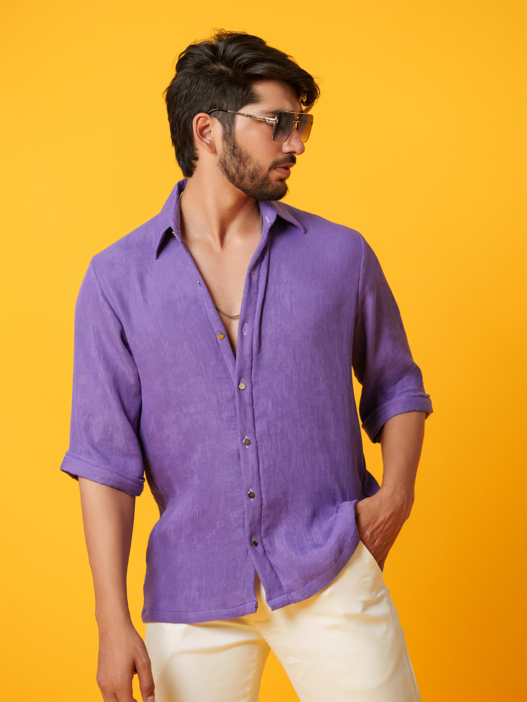Comet - Premium Pleated Fabric Shirts