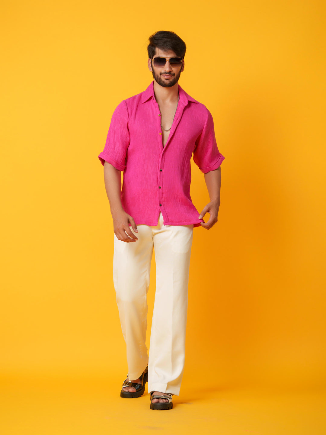 Comet - Premium Pleated Fabric Shirts