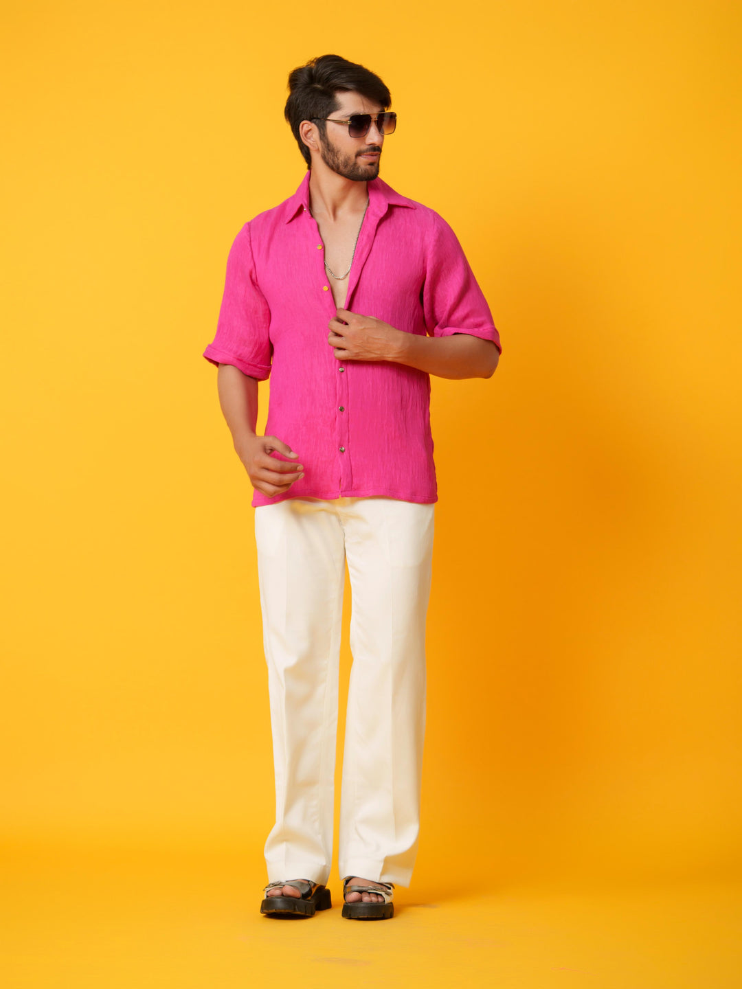 Comet - Premium Pleated Fabric Shirts