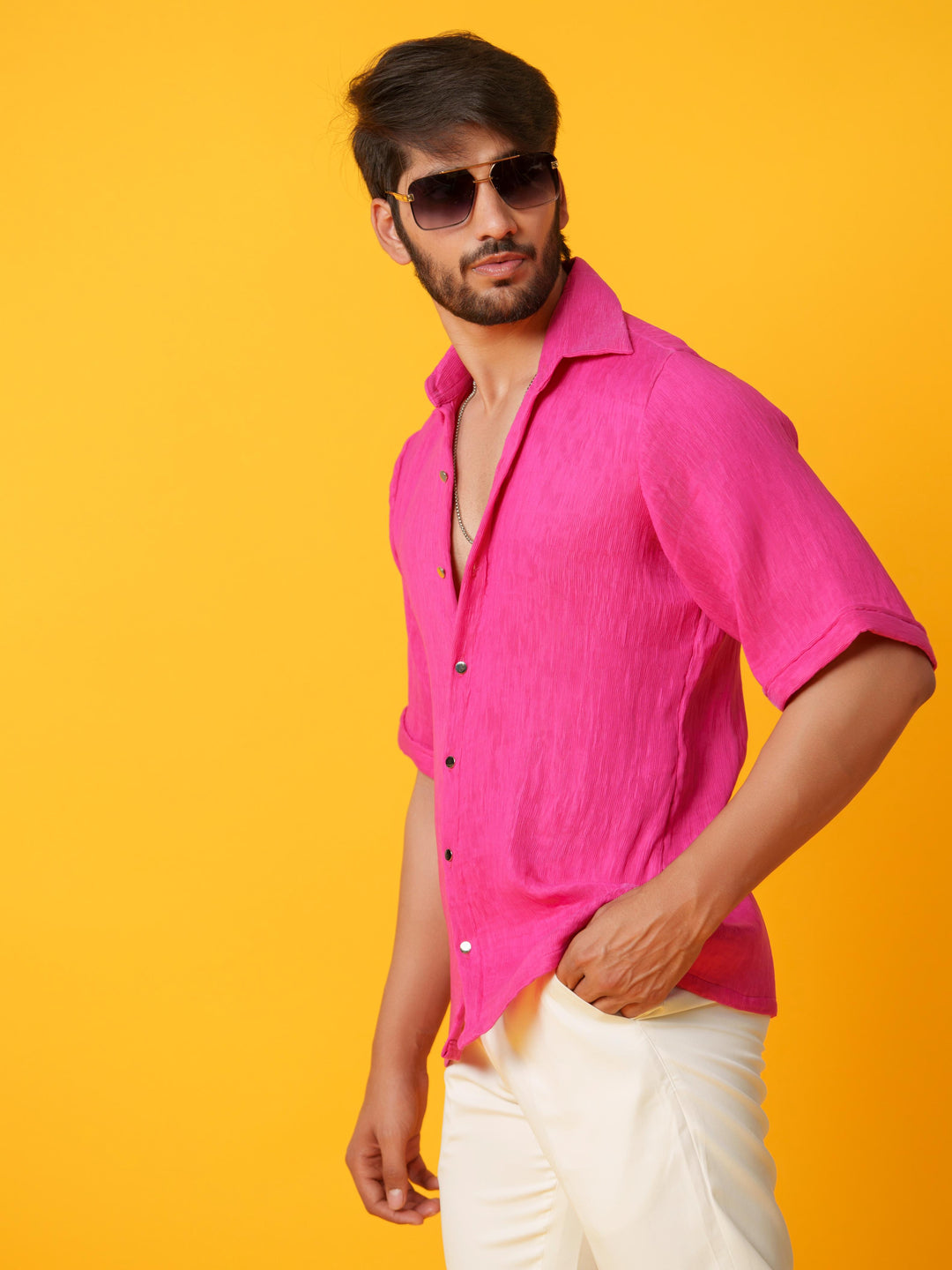 Comet - Premium Pleated Fabric Shirts