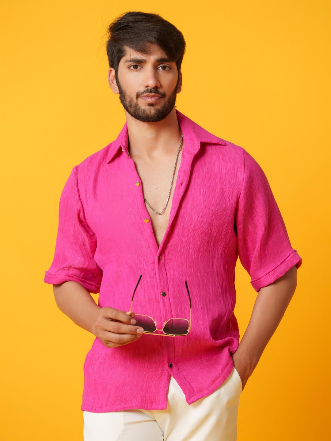 Comet - Premium Pleated Fabric Shirts
