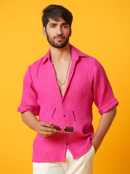 Comet - Premium Pleated Fabric Shirts