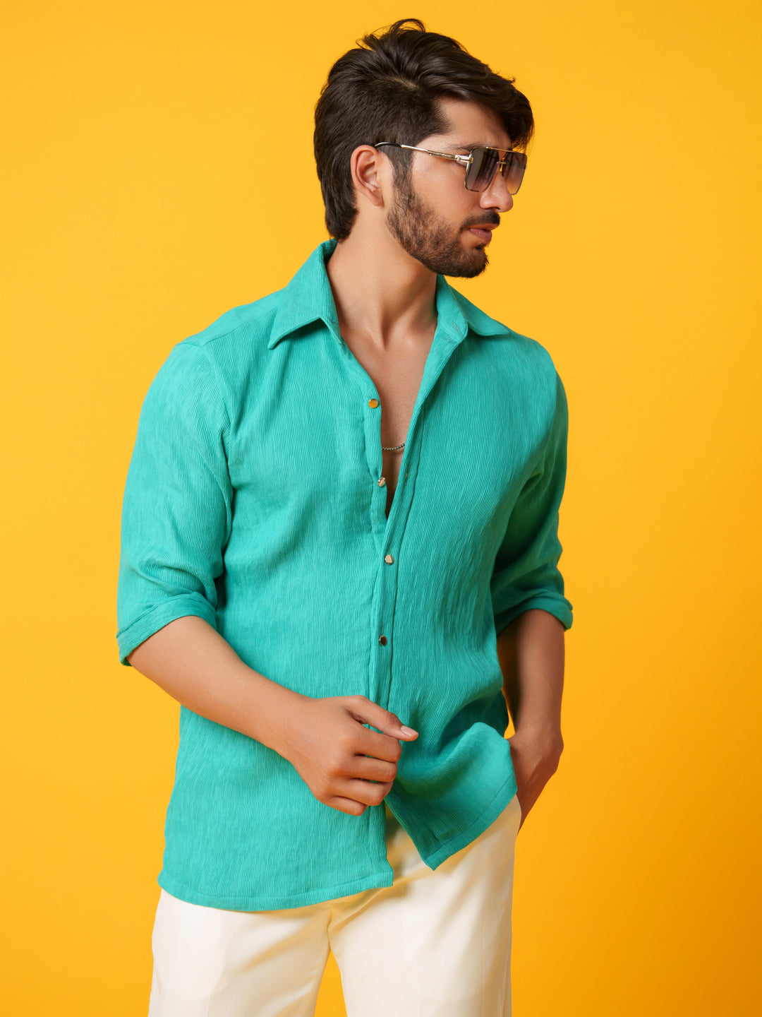 Comet - Premium Pleated Fabric Shirts