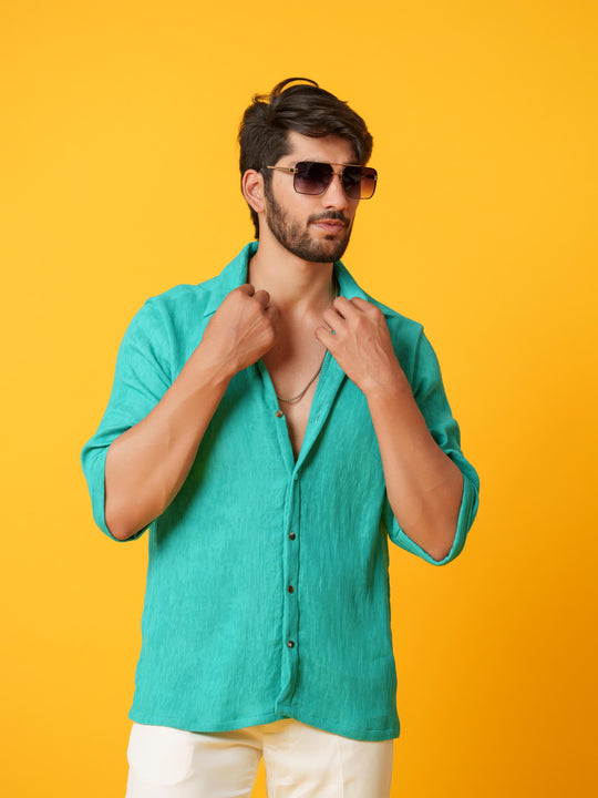 Comet - Premium Pleated Fabric Shirts