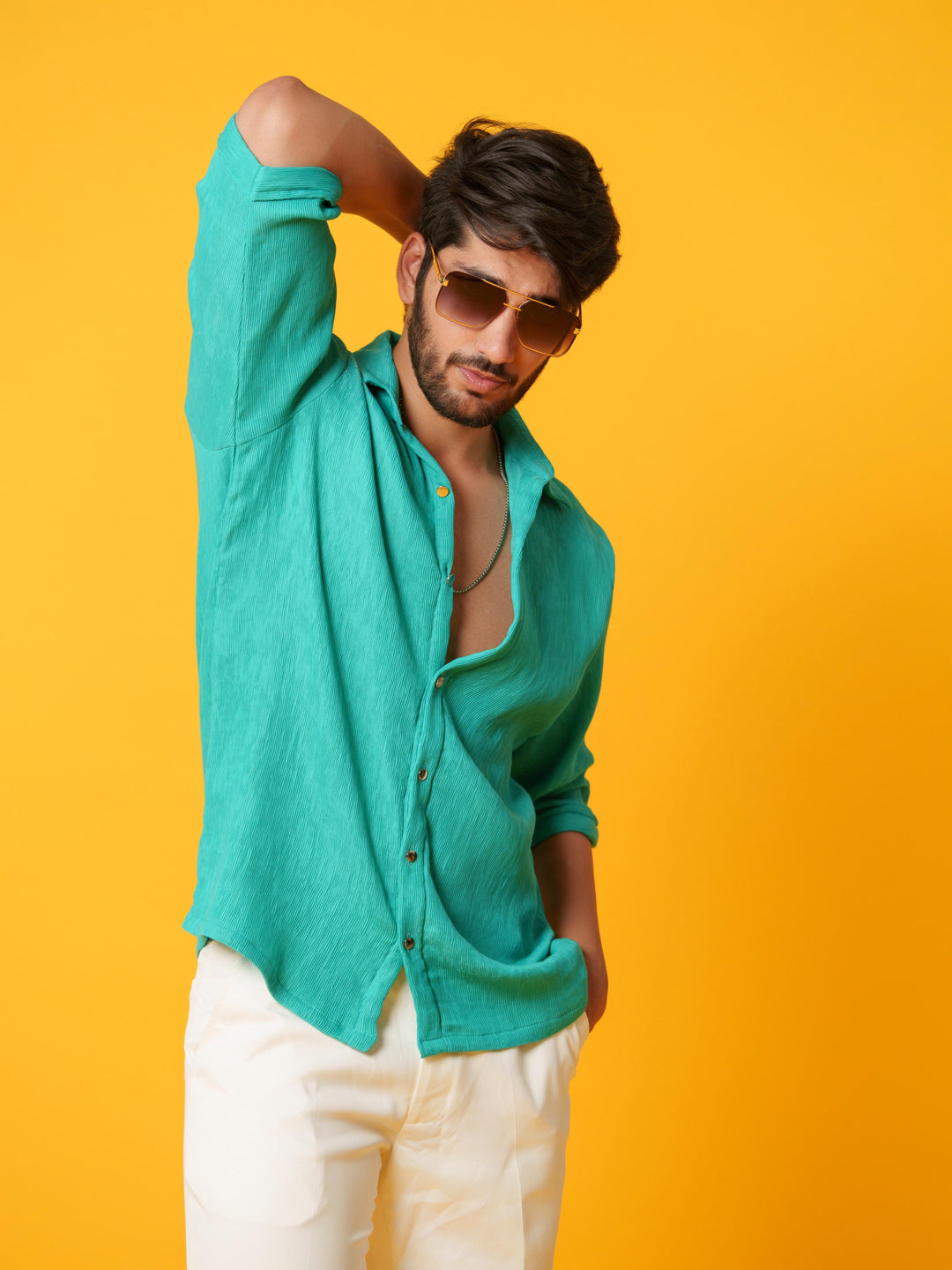 Comet - Premium Pleated Fabric Shirts