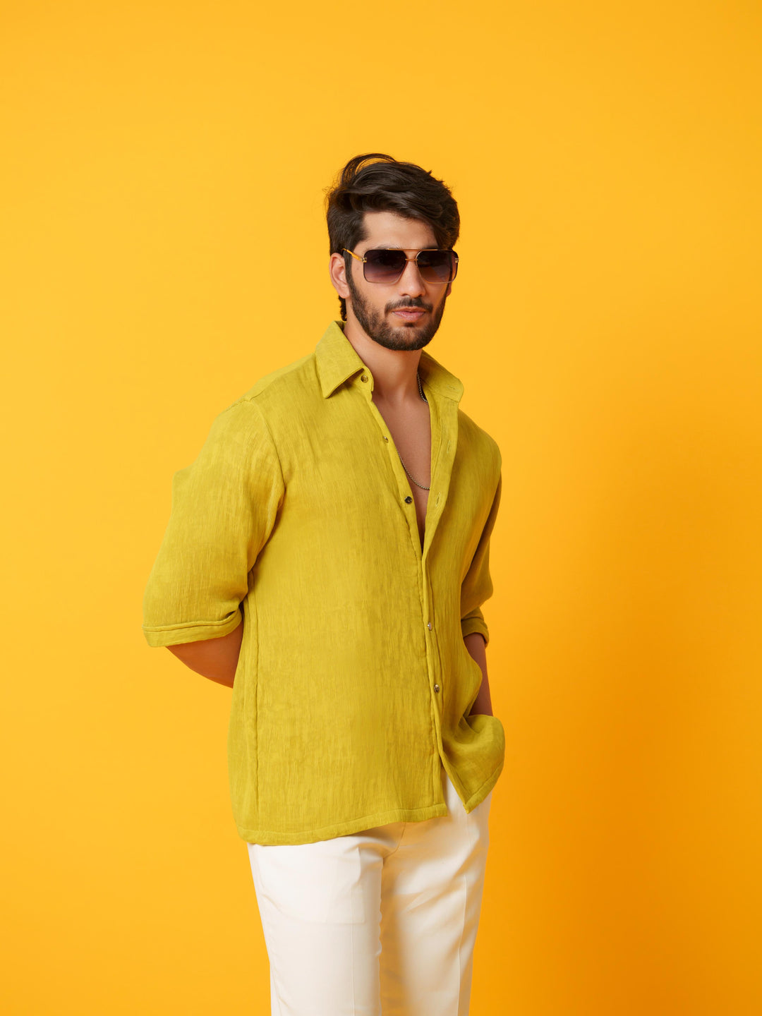 Comet - Premium Pleated Fabric Shirts
