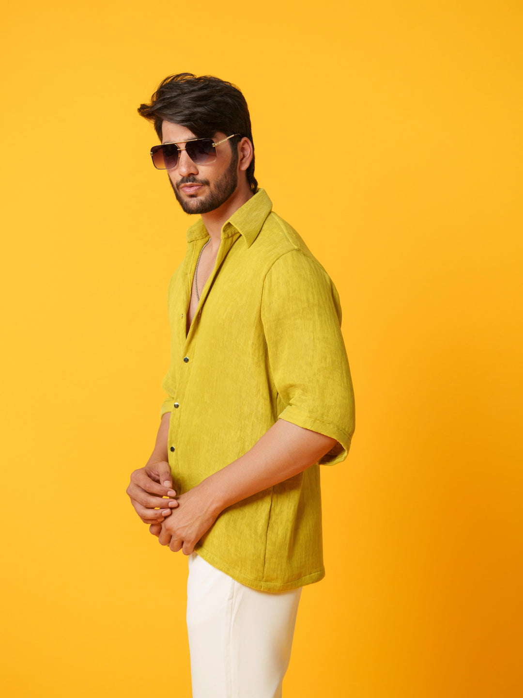Comet - Premium Pleated Fabric Shirts