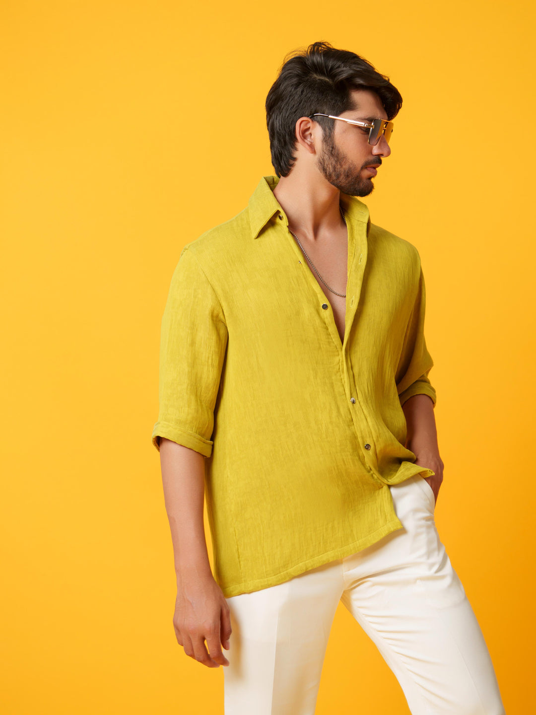 Comet - Premium Pleated Fabric Shirts