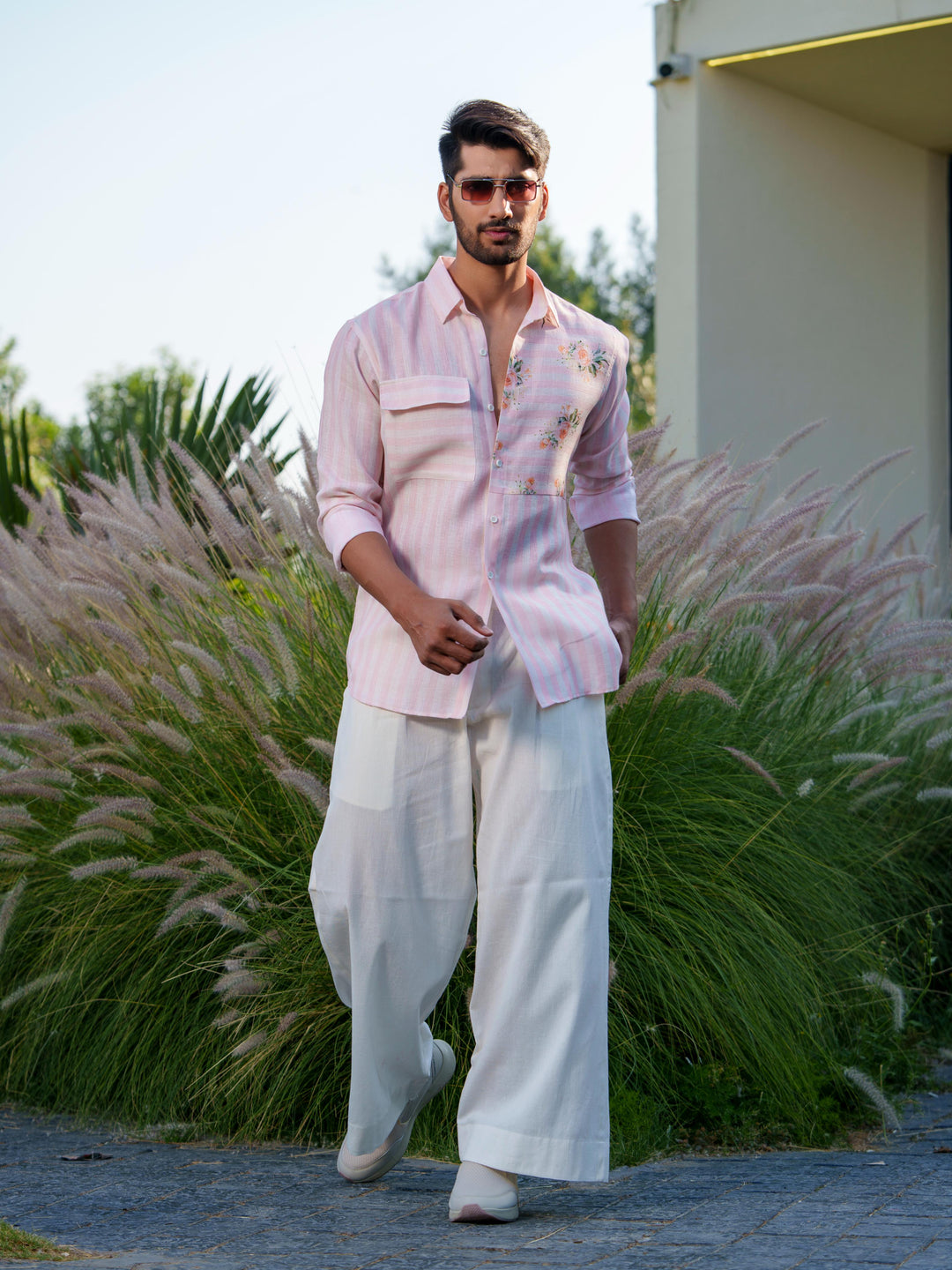 Madox & June - Couple Coordinated Shirt and Dress Paired Together
