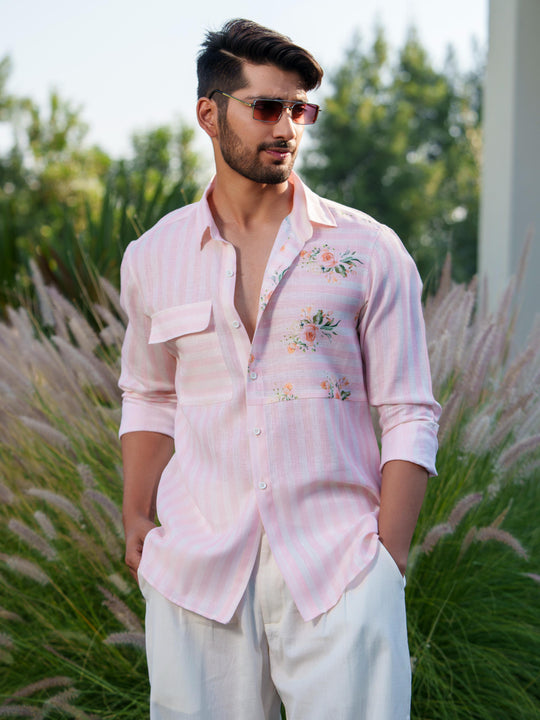 Madox & June - Couple Coordinated Shirt and Dress Paired Together