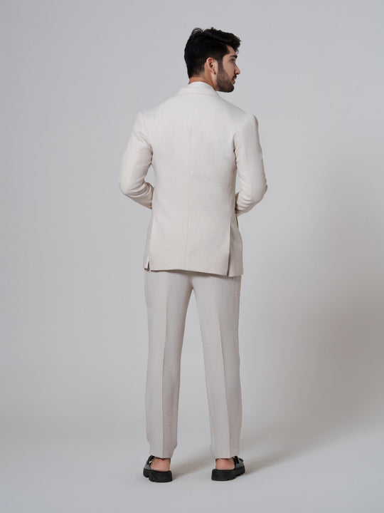 Dapper- Co'ord with Blazer in Cotton Linen (Set of 3)