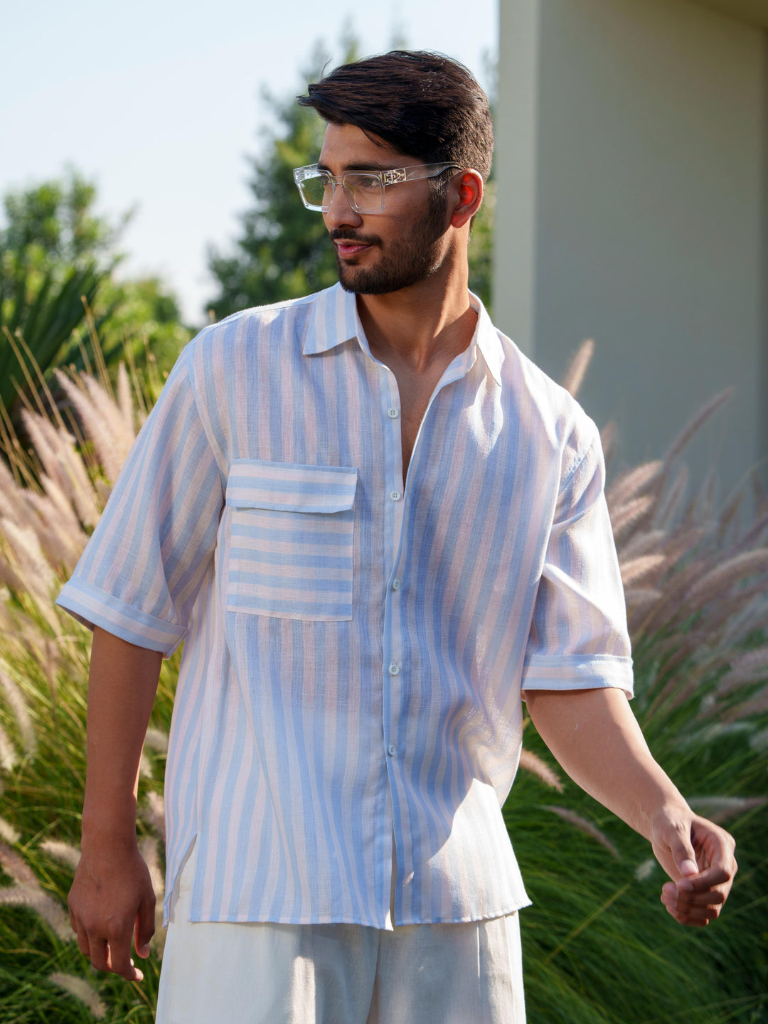 Cyrus & Lily - Men's Shirt and Women's Co'ord Paired Together