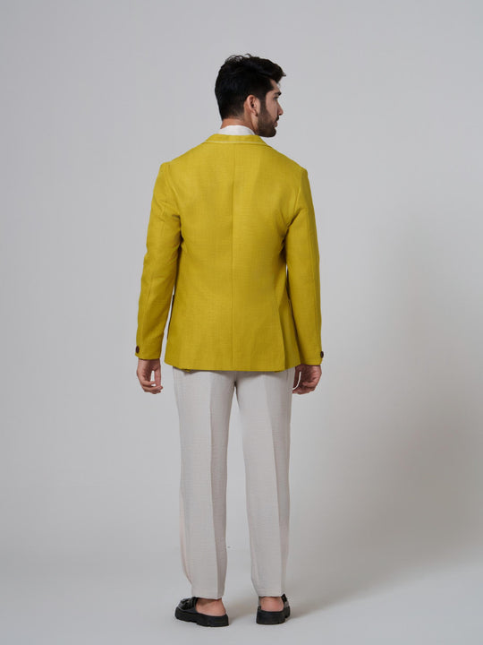 Dapper- Co'ord with Blazer in Cotton Linen (Set of 3)