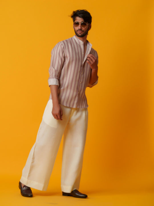 Korean Men - Wide Bottom Pants