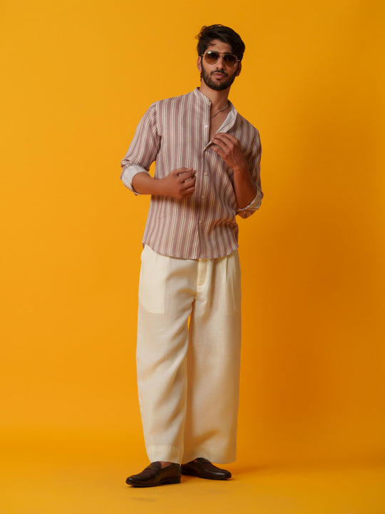Korean Men - Wide Bottom Pants