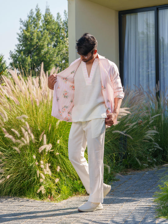 Blaze & Pansy Pink - Couple Co'ord Sets